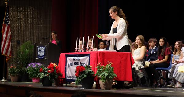  Jr High National Honor Society Induction